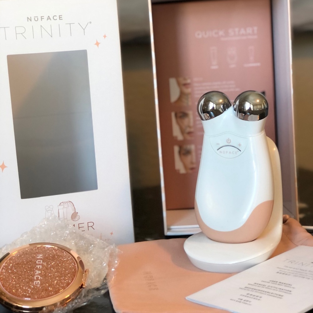 NuFace Shimmer Full Size Device-Like New In Box